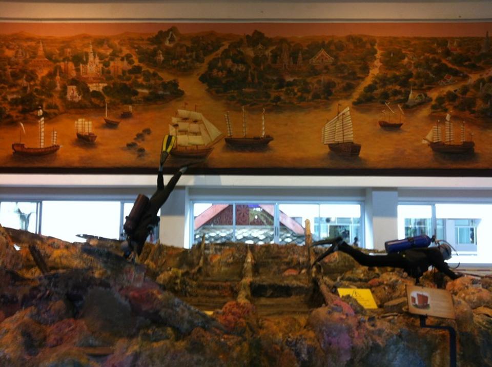 พิพิธภัณฑสถานแห่งชาติ พาณิชย์นาวี-ภายใน